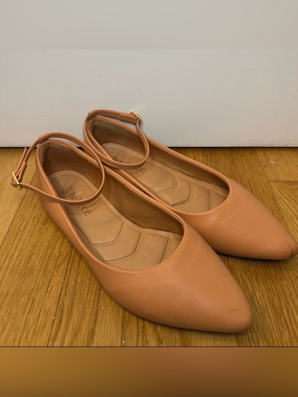 Bebecê ballet flats with ankle strap